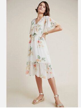 Farm Rio Floral Dress Size Small